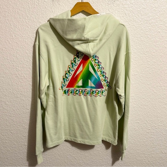 Madhappy Tops - RARE Madhappy Rainbow Geometric Print Graphic Pullover Hoodie Unisex Size S